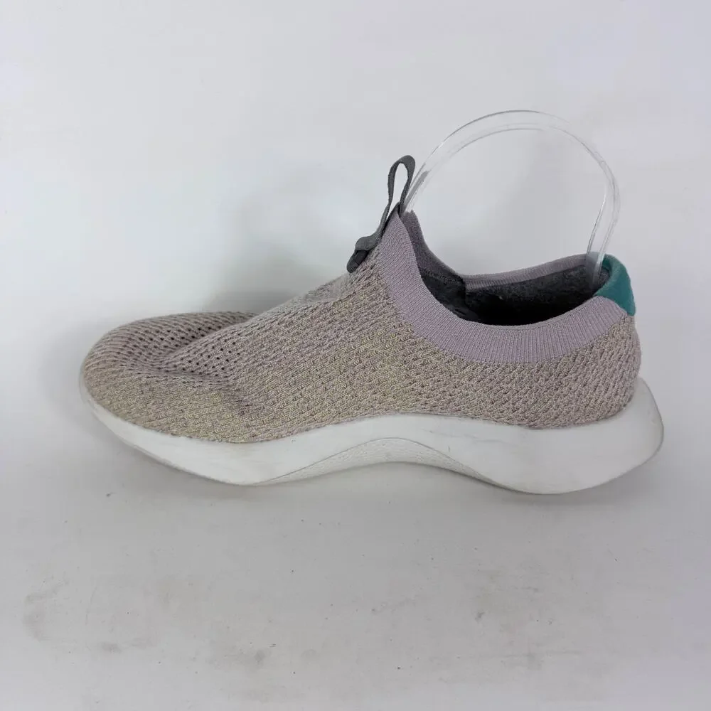 Allbirds Tree Dasher Relay Running Sneakers Women's 8 Purple Slip-On Low Top
